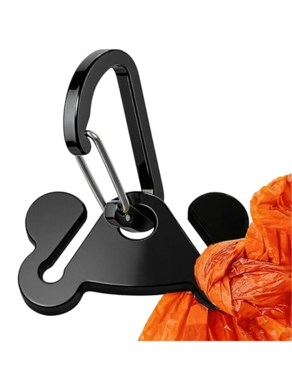 Dog Poop Bag Holder Leash Dogs Waste Bag Clip Dispenser Plastic Carrier 1p